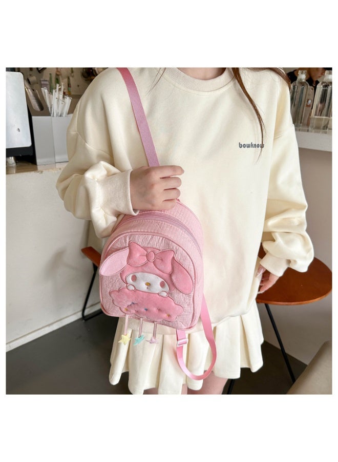 Pink Melody backpack, shoulder bag, handbag, children's toy bag - Image 4